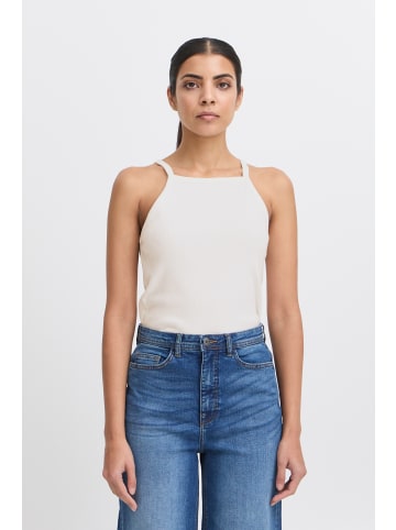 ICHI Ärmellose IHORETA Slim fit in Cloud Dancer