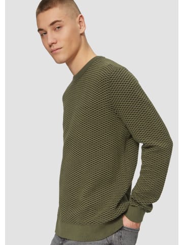 QS Strickpullover langarm in Olive