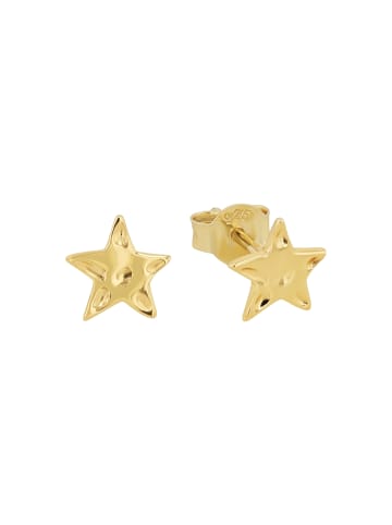 Amor Ohrstecker Silber 925, vergoldet in Gold