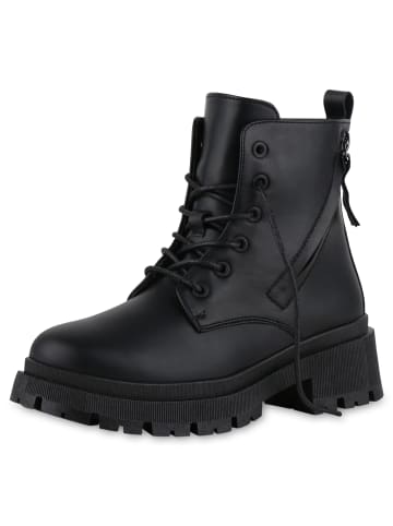 VAN HILL Schnürstiefeletten Cheryl in Schwarz