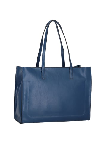 The Bridge Shopper Tasche Leder 36 cm in jeans