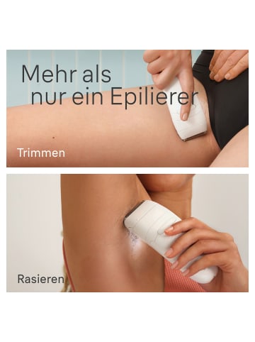 Braun Epilierer "Silk-épil 5-230" in Weiß/Flamingo Pink