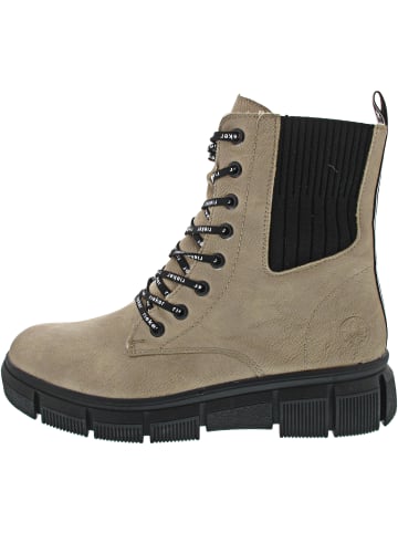 rieker Schnürstiefelette Beige