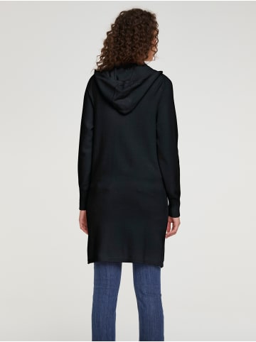 Heine Long-Strickjacke in schwarz