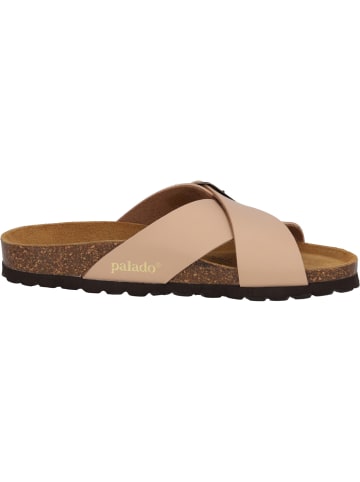 Palado Pantoletten Vanelis in Beige Matt