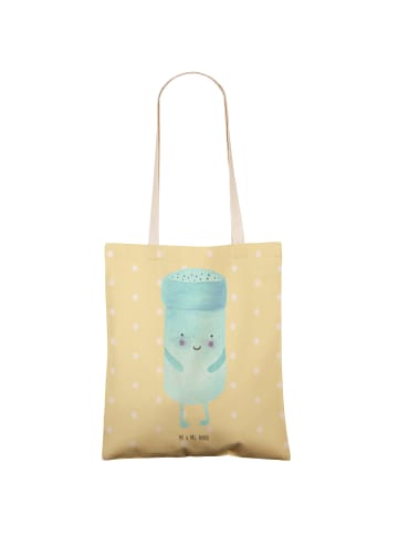 Mr. & Mrs. Panda Tote Bag Beste Freunde Salz ohne Spruch in Gelb Pastell