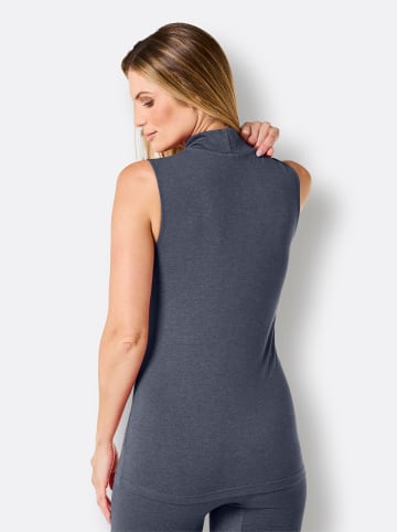 WITT WEIDEN Achseltop in marine + dunkelrot