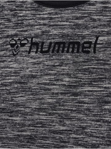 Hummel Hummel Top Hmlmt Yoga Damen Atmungsaktiv Schnelltrocknend Nahtlosen in BLACK MELANGE