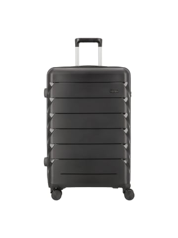 D&N Travel Line 4100 4 Rollen Trolley L 74 cm in black