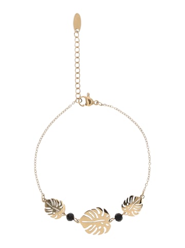IZIA Women Chain Bracelet in Gold Black