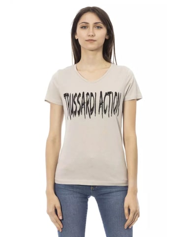 Trussardi Action Beige Baumwolle Damen Top
