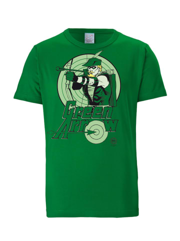 Logoshirt T-Shirt DC Comics - Green Arrow in grün