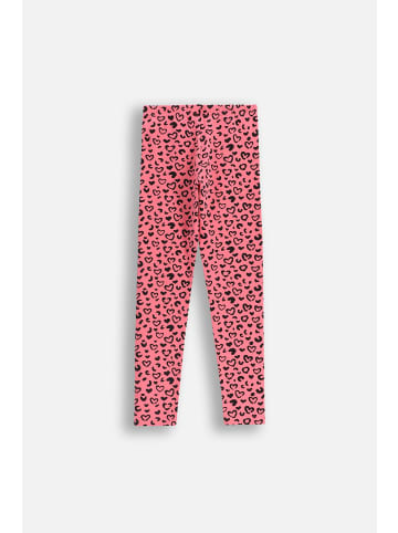 Coccodrillo Leggings mit langem Hosenbein in rosa