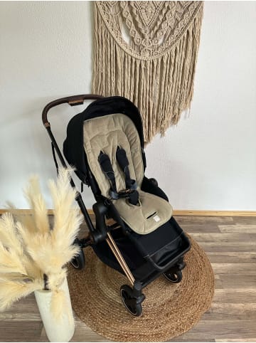 Kaiser Naturfellprodukte Terry Kinderwageneinlage Sommer olive green