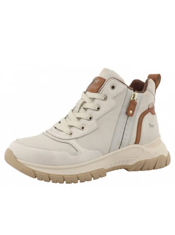 MUSTANG SHOES Schnürstiefel OST/ONLINE in Beige