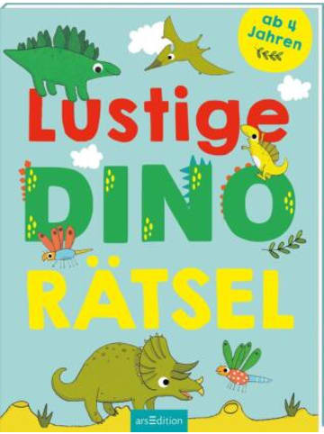 ars edition Buch - Lustige Dino-Rätsel