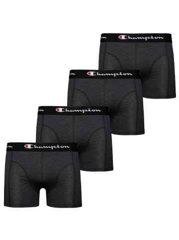 Champion Boxershorts 4 Pack Boxer in dunkelgrau