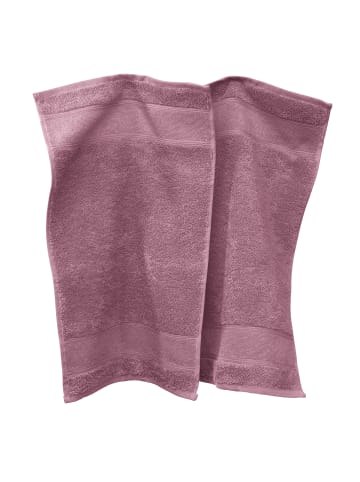 Erwin Müller Frottier Gästetuch 2er-Pack Karlsruhe in mauve