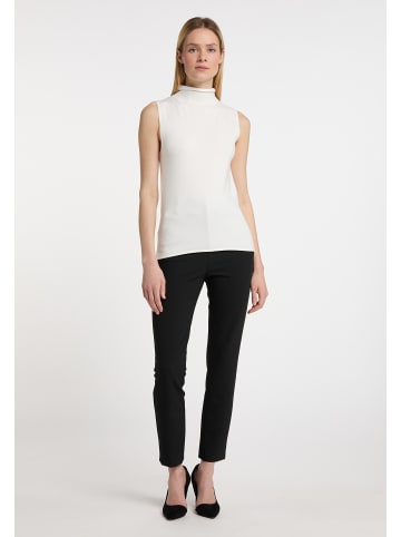 DreiMaster Klassik Damen Strick Top in Wollweiss