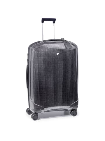 Roncato We Are Glam 4-Rollen Trolley 70 cm in nero-grafite