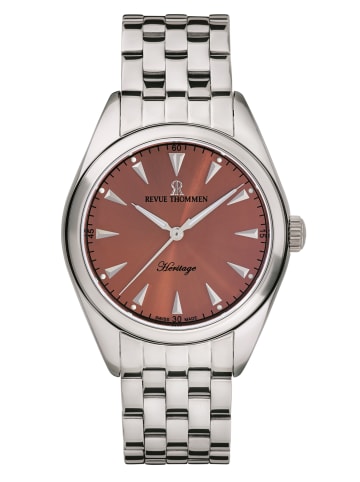 Revue Thommen Analoguhr für Herren in braun