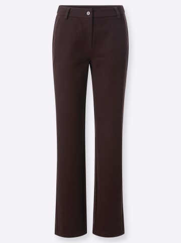 WITT WEIDEN Stoff-Hose in schoko