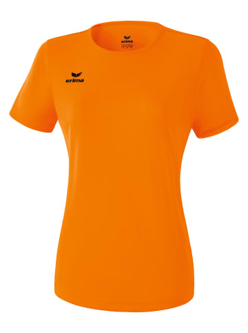 erima Damen Teamsport Funktions T-Shirt in orange