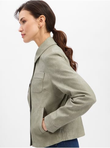 AMBER & JUNE Jacke in schilf - 0001