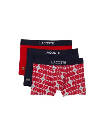 Lacoste Trunks 3er Pack in mehrfarbig