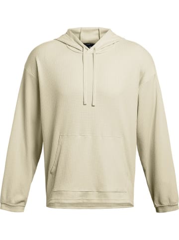 Under Armour Hoodie "Ua Rival Waffle Hoodie" in Braun