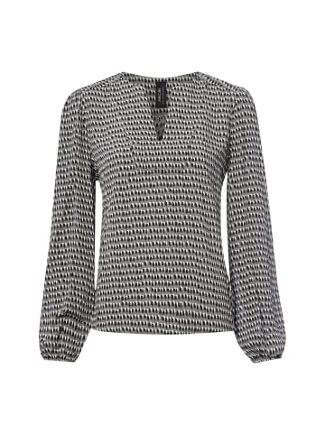 MARC CAIN COLLECTIONS Bluse in grau schwarz - 0001