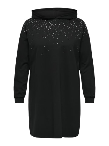 ONLY Carmakoma Sweatshirt-Kleid in Black