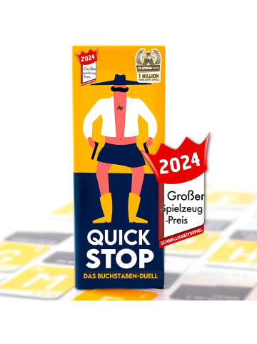 ATM Quickstop Das Buchstaben-Duell Kartenspiel 2 bis 7 Spieler