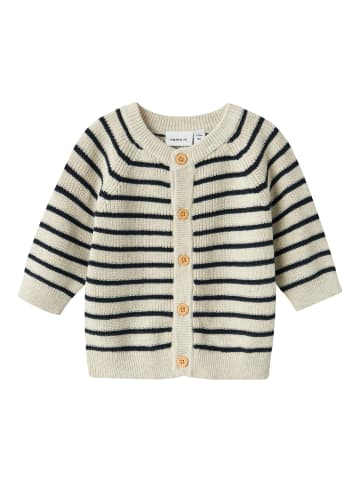 name it Strickjacke NBMMAST LS KNIT CARD in peyote melange