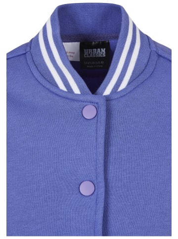 Urban Classics College Jacket in purpleday/white