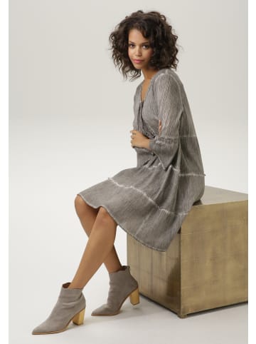 Aniston CASUAL Tunikakleid in grau