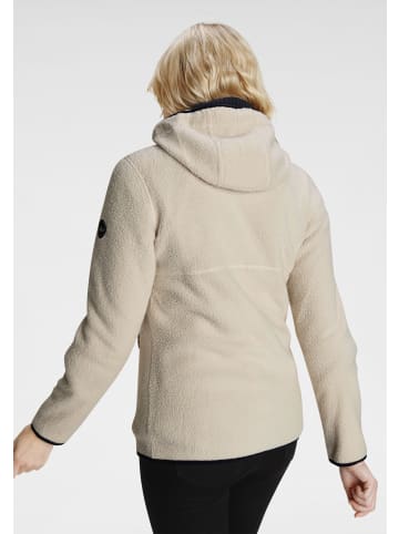 Polarino Fleecejacke in beige