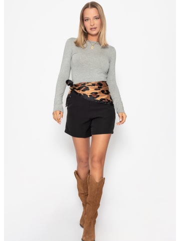 SASSYCLASSY Langarmshirt in Grau