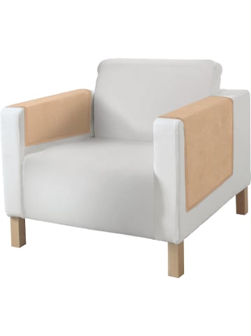 Erwin Müller Baumwollmischung Armlehnenschoner 2er-Pack Catania in beige
