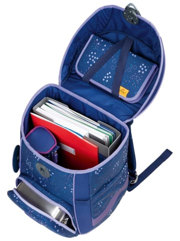 DerDieDas Schulrucksack ErgoFlex Easy Set in Deep Ocean