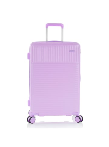Heys Pastel 4 Rollen Trolley M 66 cm mit Dehnfalte in lavender