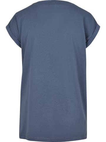 Urban Classics Urban Classics Damen Ladies Extended Shoulder Tee in vintageblue