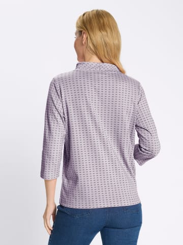 Sieh an! Sweatshirt in flieder-feige-bedruckt