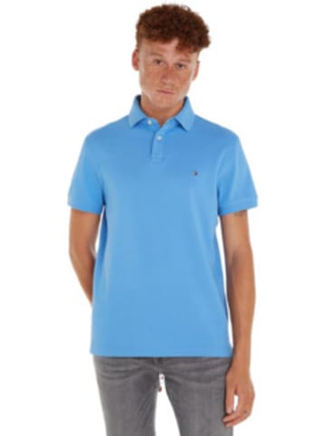 Tommy Hilfiger Poloshirt für Herren in unifarben in uni