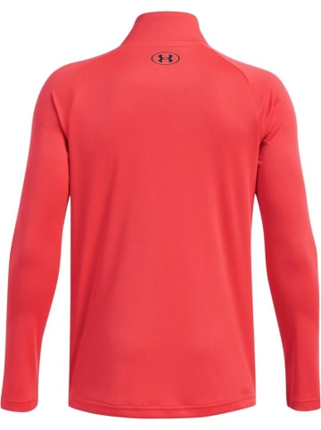 Under Armour Kinder Longsleeve "Ua Tech 2.0 1/2 Zip" in Rot