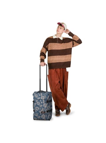 Eastpak Tranverz 2 Rollen Kabinentrolley 51 cm in brize blue beige