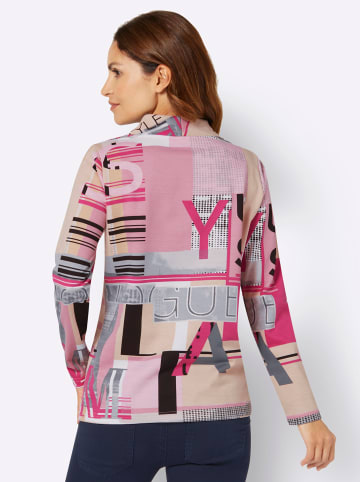 WITT WEIDEN Sweatshirt in fuchsia-ecru