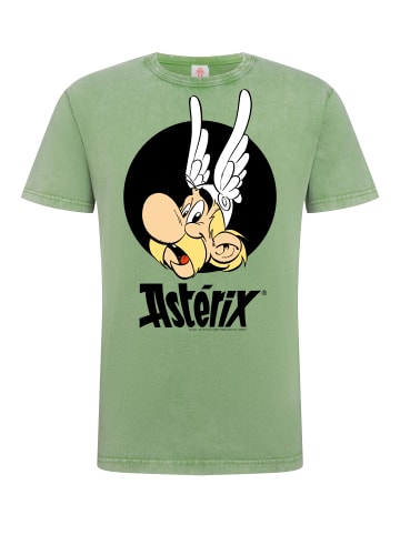 Logoshirt T-Shirts Asterix der Gallier – Asterix in hellgrün