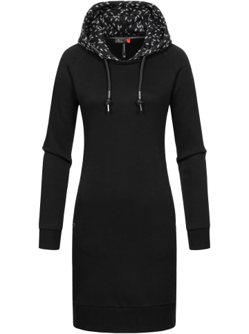 ragwear Druckkleid Bess in Black22