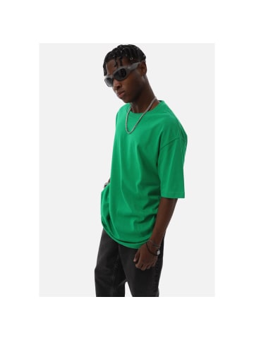 COFI 1453 Oversize T-Shirt - Heavy Weight Basic Shirt L Dunkelblau in Dunkelblau